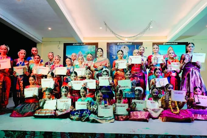 Final bow during Arangetram program